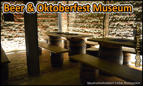 Free Munich Walking Tour Map Old Town - Beer and Oktoberfest Museum Cellar Restaurant