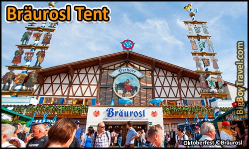 Top 10 Best Beer Tents At Oktoberfest In Munich Germany - Braurosl Brewers Rosi
