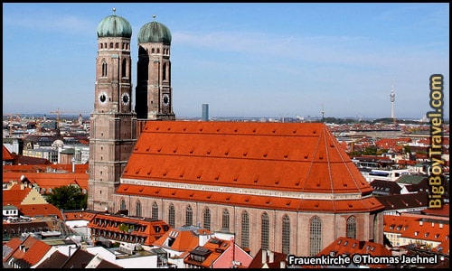 Free Munich Walking Tour Map Old Town - Cathedral of Our Lady Frauenkirche Towers