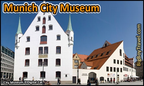 Free Munich Walking Tour Map Old Town - Munich City Museum Stadt