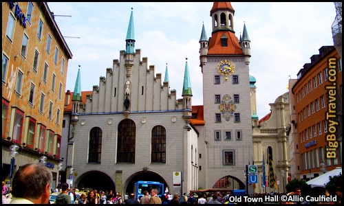 Free Munich Walking Tour Map Old Town Hall Altes Rathaus