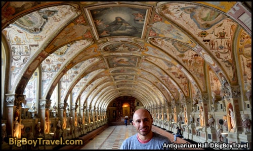 Free Munich Walking Tour Map Old Town - Royal Residenz Palace Antiquarium Hall