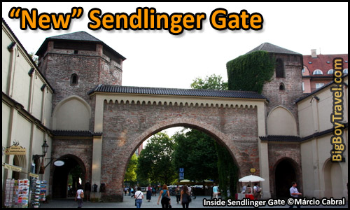 Free Munich Walking Tour Map Old Town - Sendlinger Tor Gate City Walls