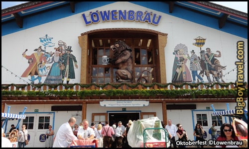 Top 10 Best Beer Tents At Oktoberfest In Munich Germany - Lowenbrau Lions