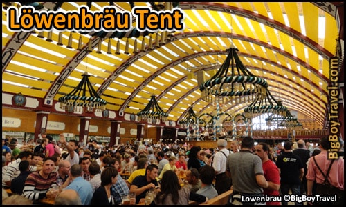 Top 10 Best Beer Tents At Oktoberfest In Munich Germany - Lowenbrau Lions