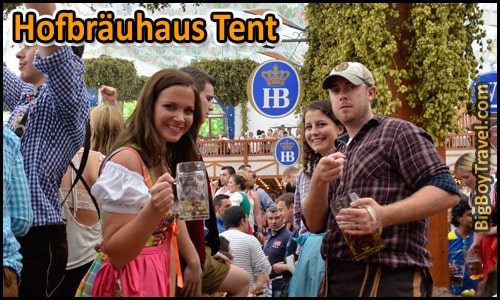 Top 10 Best Beer Tents At Oktoberfest In Munich - Hofbräuhaus Tent Festzelt