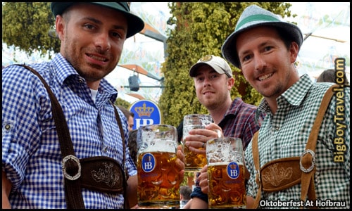 Top 10 Best Beer Tents At Oktoberfest In Munich - Hofbräuhaus Tent Festzelt