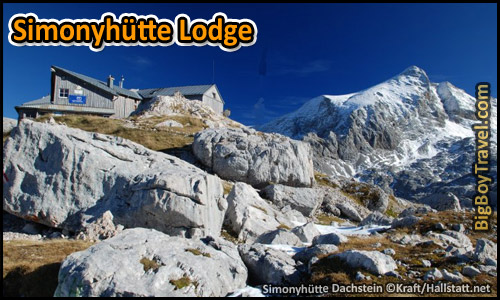 Dachstein Mountain Simonyhutte Lodge Glacier