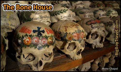 Free Hallstatt Walking Tour Old Town - Bone House Painted Skull Chapel