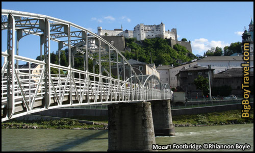 Free Salzburg Walking Tour Map - Old Town Mozart Footbridge