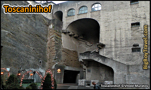 Salzburg Sound of Music Movie Film locations Tour Map - Toscaninihof