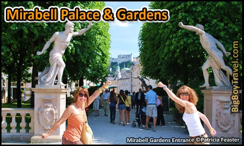 Salzburg Sound of Music Movie Film locations Tour Map - Do Ri Me Statues Mirabell Garden