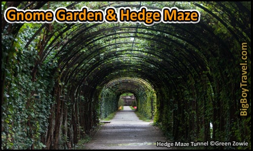 Salzburg Sound of Music Movie Film locations Tour Map - Hedge Maze Tunnel Scene