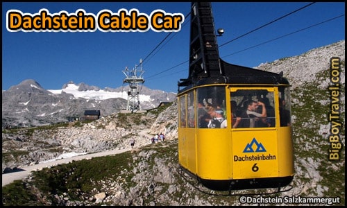 dachstein mountain cable car gondola lift hallstatt