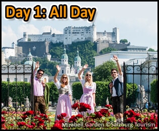 Suggested Itineraries For Salzburg Austria - 1 Day, 24 Hours