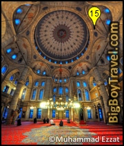 istanbul golden horn walking tour map, Sultan Eyup Mosque
