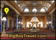 istanbul bosphorus river tour, cruise map, Beylerbeyi Palace