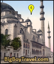 istanbul grand bazaar walking tour map, Mosque of Suleyman the Magnificent