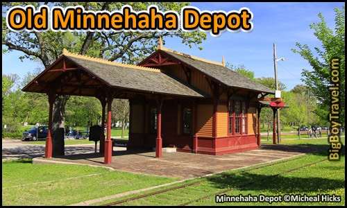 Free Minnehaha Falls Walking Tour Map Minneapolis Minnesota Depot