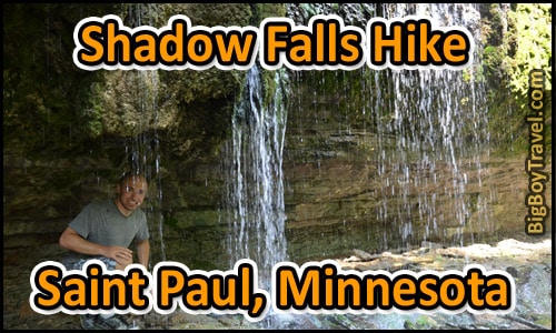 Shadow Waterfalls in St Paul Minnesota
