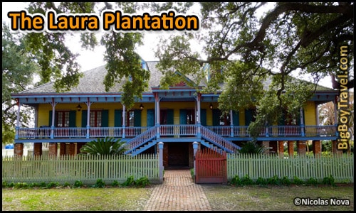 Southern Plantation Mansions Tours Near New Orleans Louisiana - Laura Creole