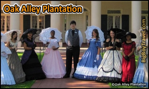 Southern Plantation Mansions Tours Near New Orleans Louisiana - Oak Alley