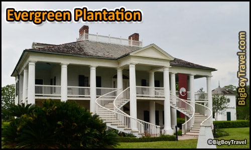 Southern Plantation Mansions Tours Near New Orleans Louisiana - Evergreen Django
