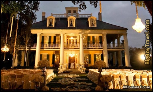 Southern Plantation Mansions Tours Near New Orleans Louisiana - Houmas House Wedding