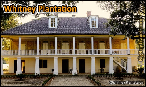 Southern Plantation Mansions Tours Near New Orleans Louisiana - Whitney