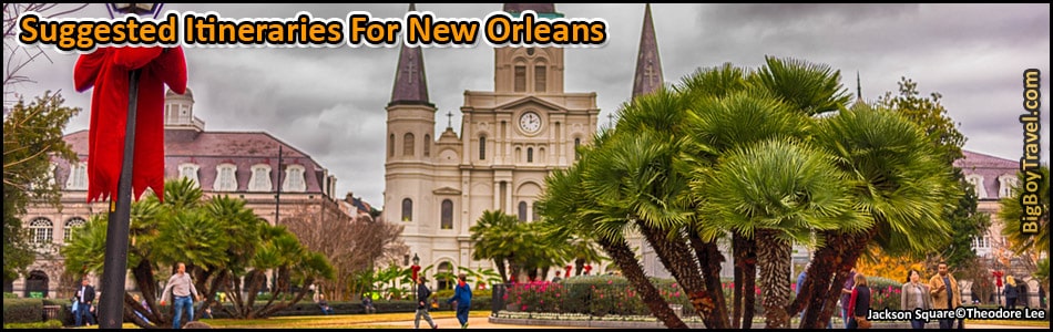 Suggested Itineraries for New Orleans