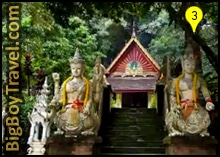 Getting To Wat Doi Suthep From Chiang Mai Map, Wat Pa Lat Temple