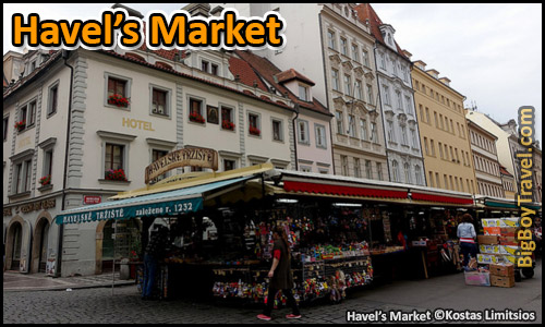 Free Prague Walking Tour Map Old Town - Havel's Market