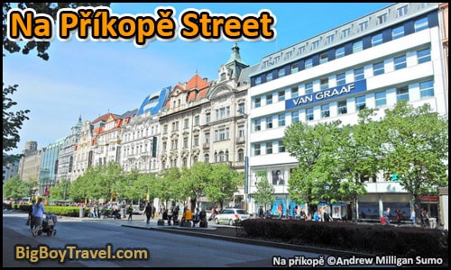 Free Prague Walking Tour Map Old Town - Na prikope Street