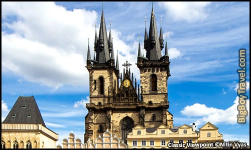 Free Prague Walking Tour Map Old Town Square Stare Mesto - Our Lady Before Týn Church
