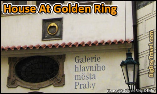Free Prague Walking Tour Map Old Town Square Stare Mesto - House At Golden Ring