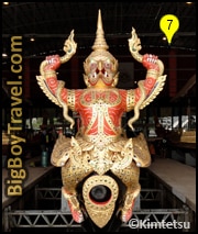 Bangkok Walking Tour Map Old Town, Royal Barges Museum
