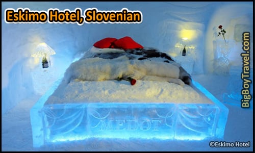 Best Ice Hotels In The World, Eskimo Slovenia