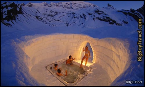 Best Ice Hotels In The World, Iglu Dorf Switzerland