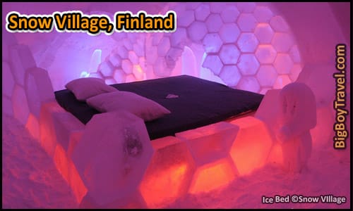 Best Ice Hotels In The World, Snow Village Finland