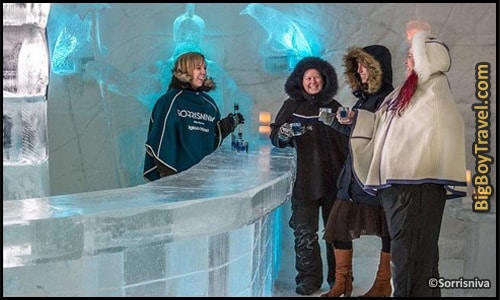 Best Ice Hotels In The World, Sorrisniva Norway Ice Bar