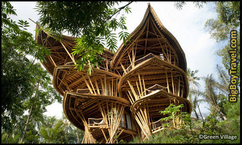 Best Treehouse Hotels In The World, Top 10, Green Village Bali