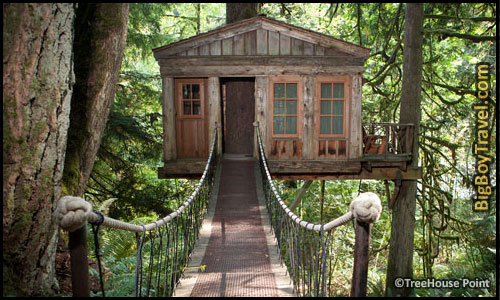 Best Treehouse Hotels In The World, Top 10, TreeHouse Point Pete Nelson Washington
