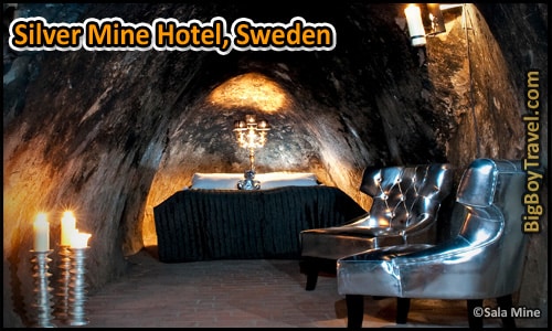 Coolest Hotels In The World, Top Ten, Silver Mine Sweden