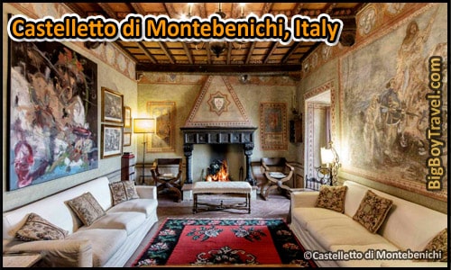Most Amazing Castle Hotels In The World, Top Ten, Castelletto Di Montebenichi Italy