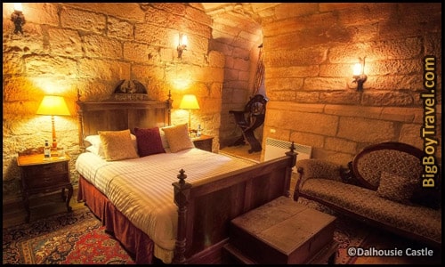 Most Amazing Castle Hotels In The World, Top Ten, Dalhousie Castle Scotland