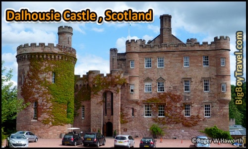 Most Amazing Castle Hotels In The World, Top Ten, Dalhousie Castle Scotland