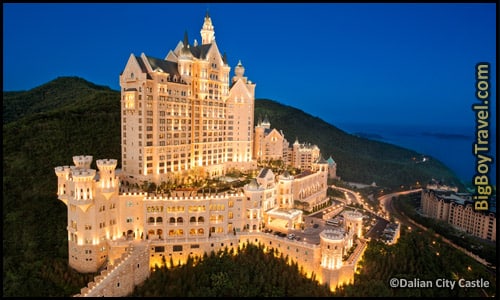 Most Amazing Castle Hotels In The World, Top Ten, Dalian City Castle China