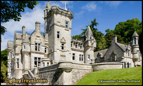 Most Amazing Castle Hotels In The World, Top Ten, Kinnettles Castle Scotland