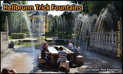Top Ten Things To Do In Salzburg - Hellbrunn Palace Trick Fountains