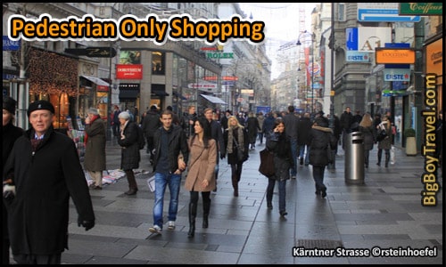 Top Ten Things To Do In Vienna - Shopping Kärntner Strasse